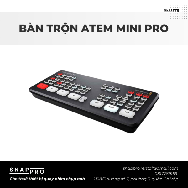 Bàn trộn Atem Mini Pro 4 Cam