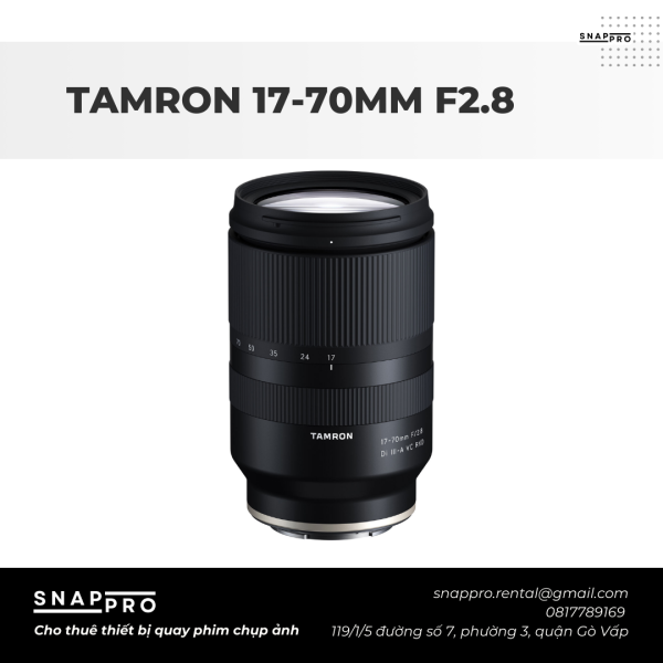 Tamron 17-70mm F2.8