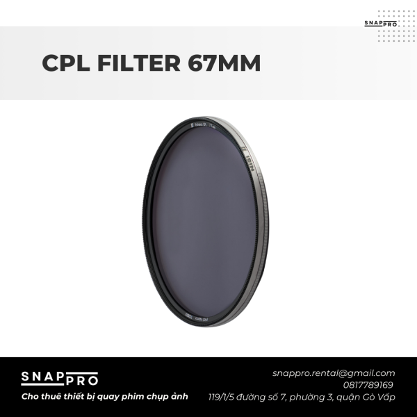 CPL filter 67mm