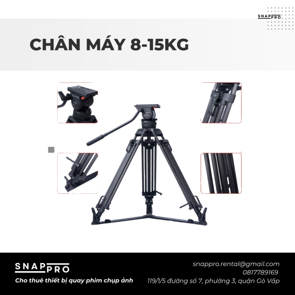 Chân máy Trix 8-15kg