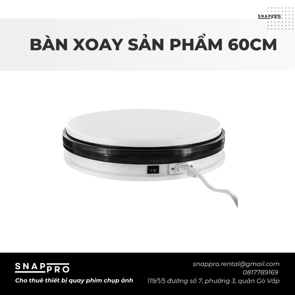 Bàn xoay sản phẩm 60cm