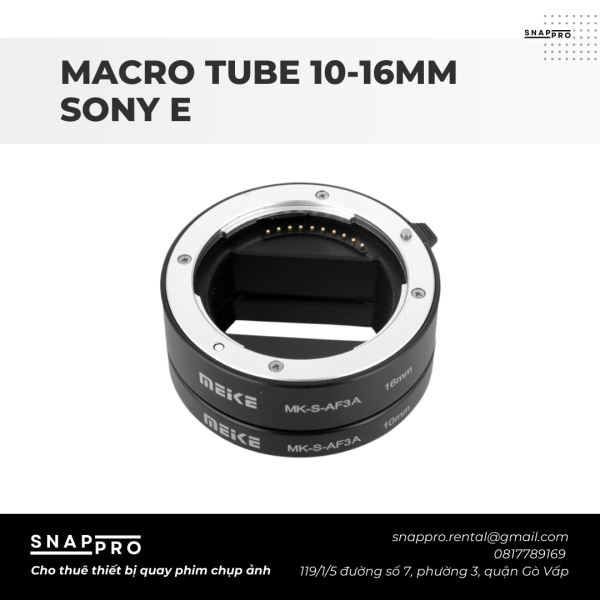 Macro Tube 10-16mm - Sony E
