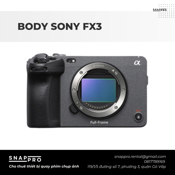 Body Sony FX3