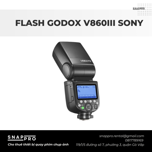  FLash Godox V860III Sony