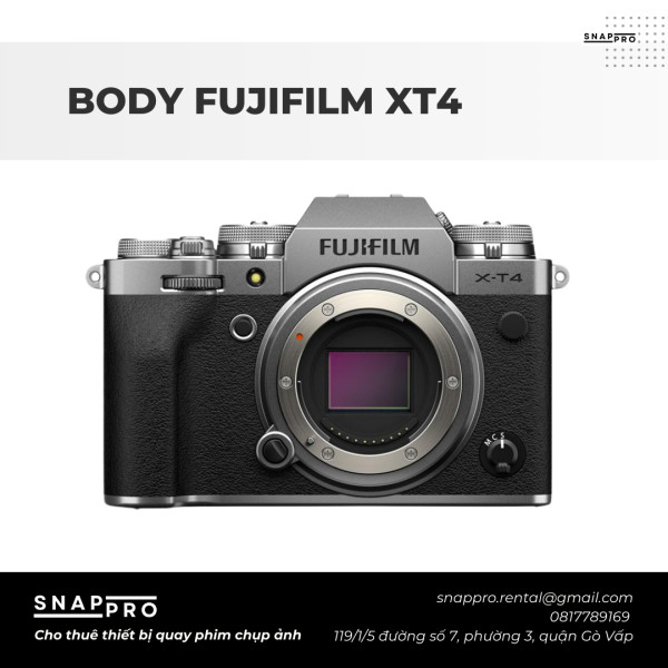 Body Fujifilm XT-4