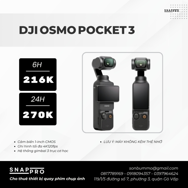 DJI OSMO Pocket 3