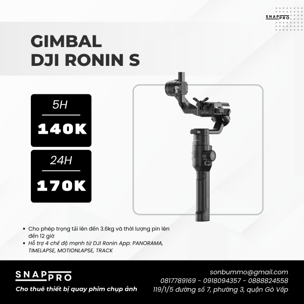Gimbal DJI Ronin S